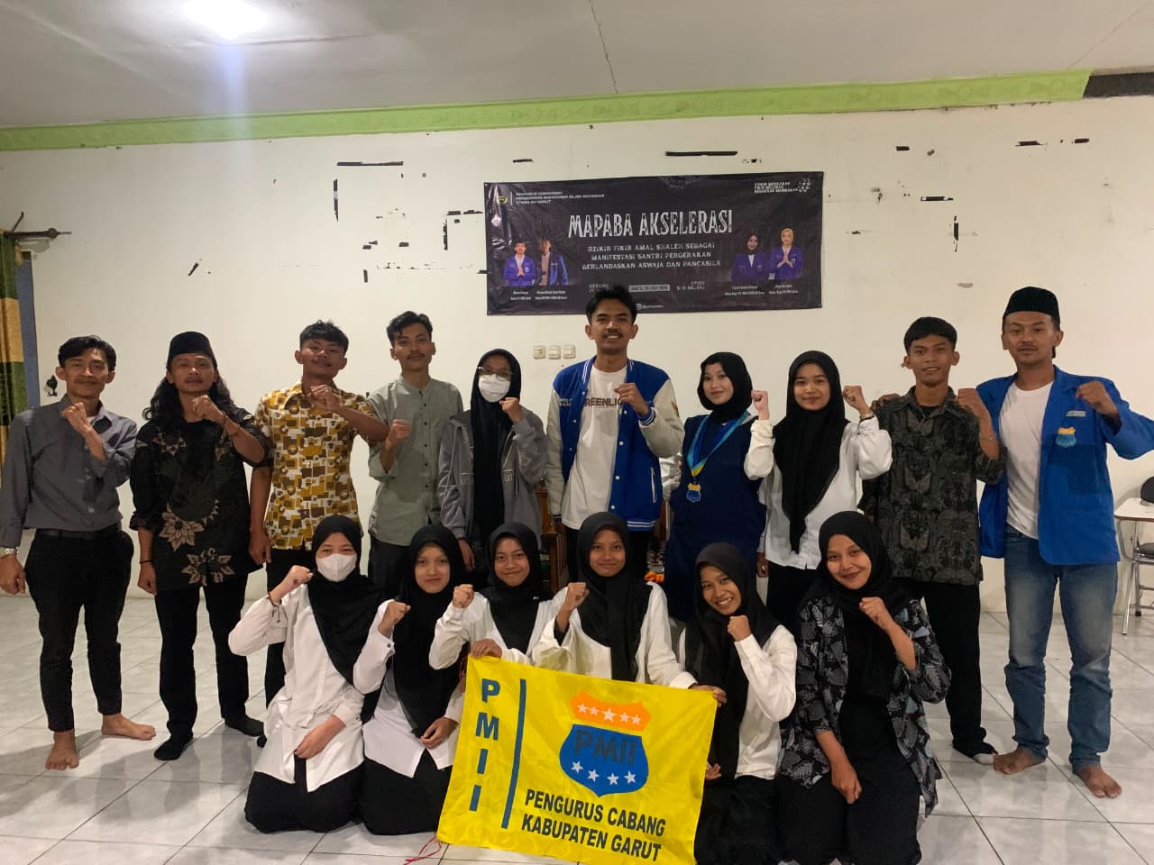 PMII Komisariat STIEBS NU Garut Gelar MAPABA, Cetak Kader Berintegritas Berlandaskan Aswaja dan Pancasila