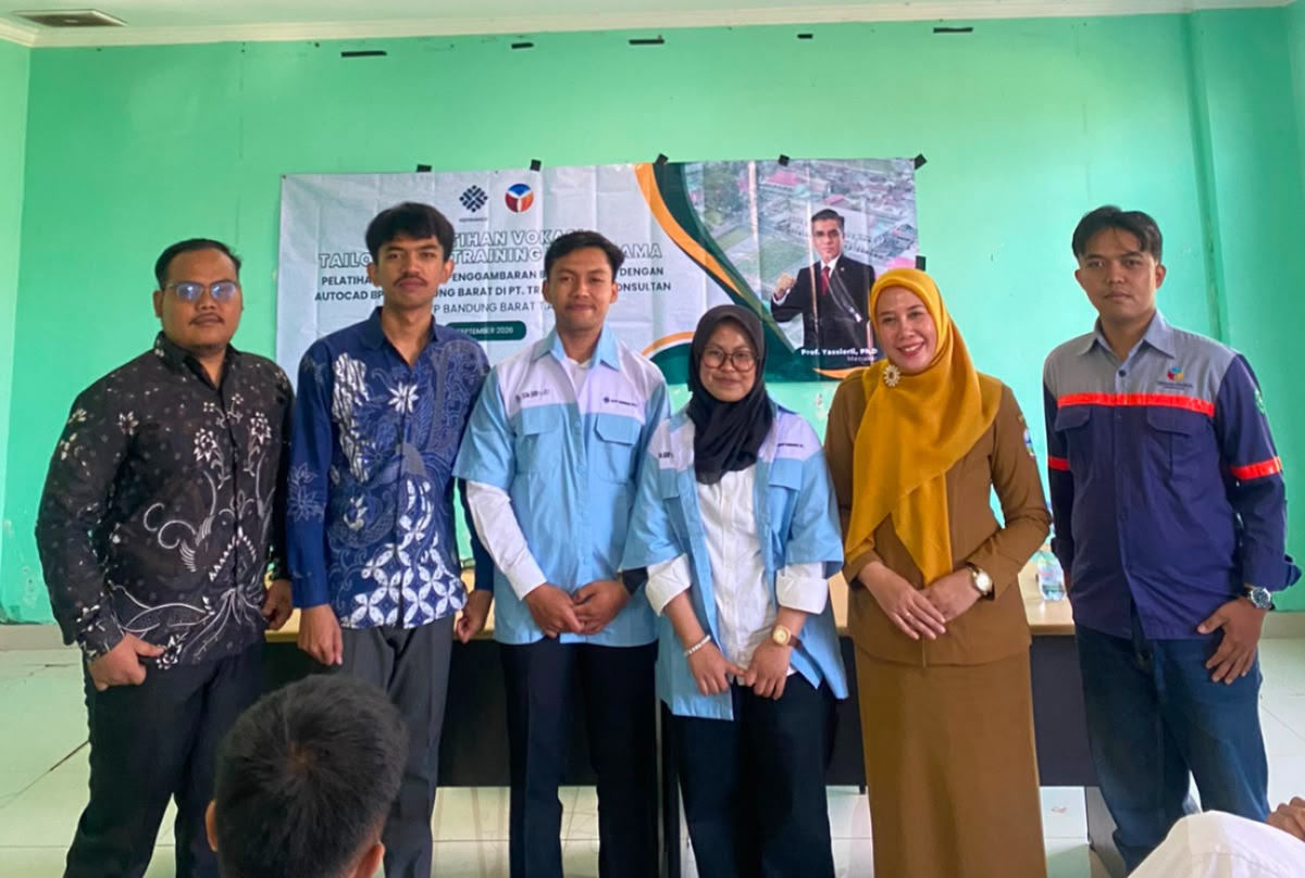 Perkuat Kompetensi Kader di Bidang Teknik, PC PMII Garut Gelar Pelatihan AutoCAD Bersama PT Trama Karya Konsultan dan BPVP Bandung Barat